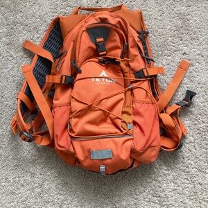 Teton Hiking Pack/Backpack with Water attachment and Rain Cover Burnt Orange